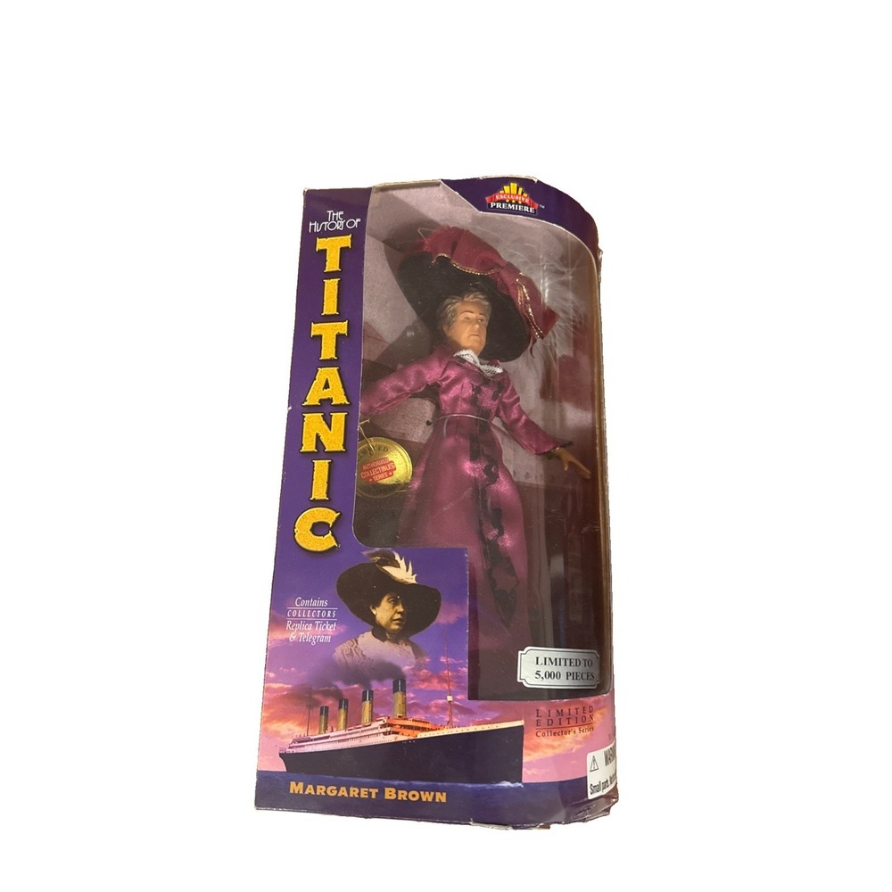 Toy Products Inc Limited Edition Margaret Brown Titanic Doll No. 44012